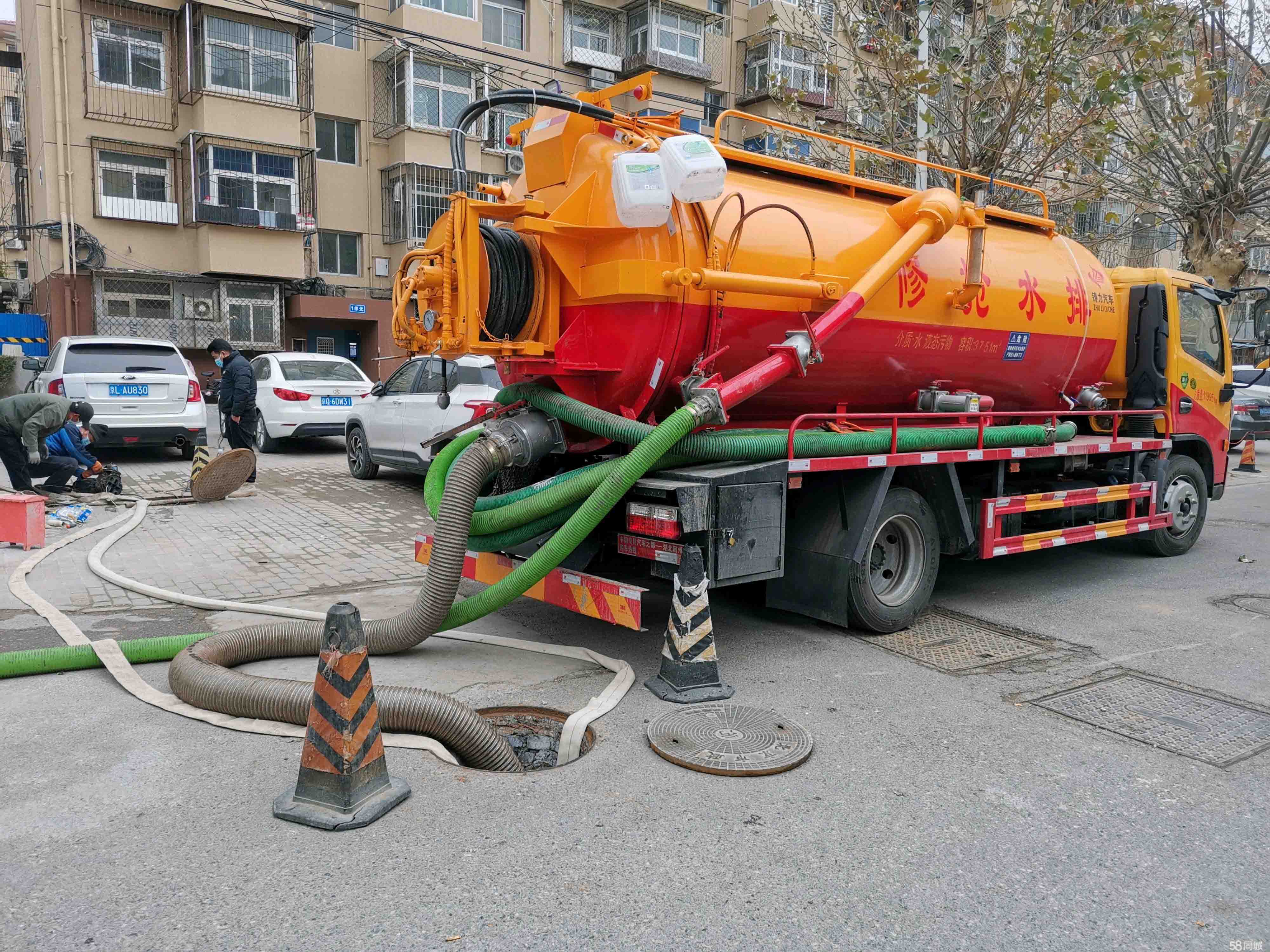 海晏抽粪吸污