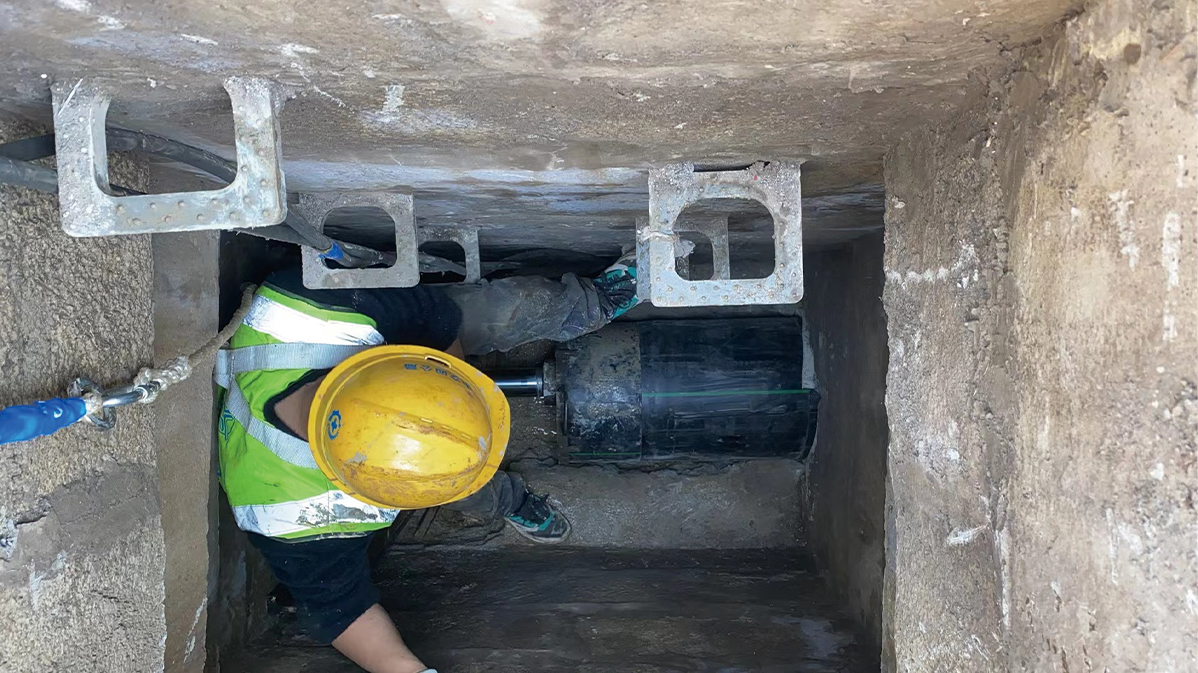 海晏HDPE短管内衬法